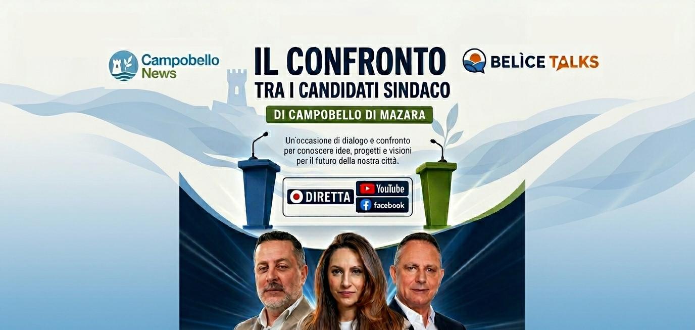 Amministrative 2026 a Campobello di Mazara: confronto tra i candidati sindaco