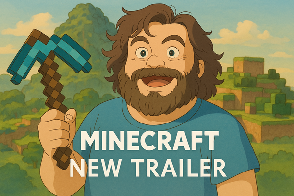 PNG image of Jack black as minecraft steve after being put into our chatgpt4o image API