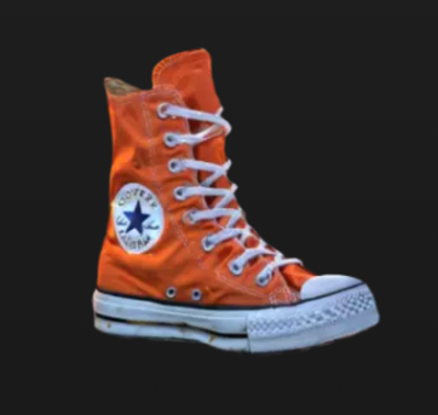 PNG image of Knee High Converse that will be used as input