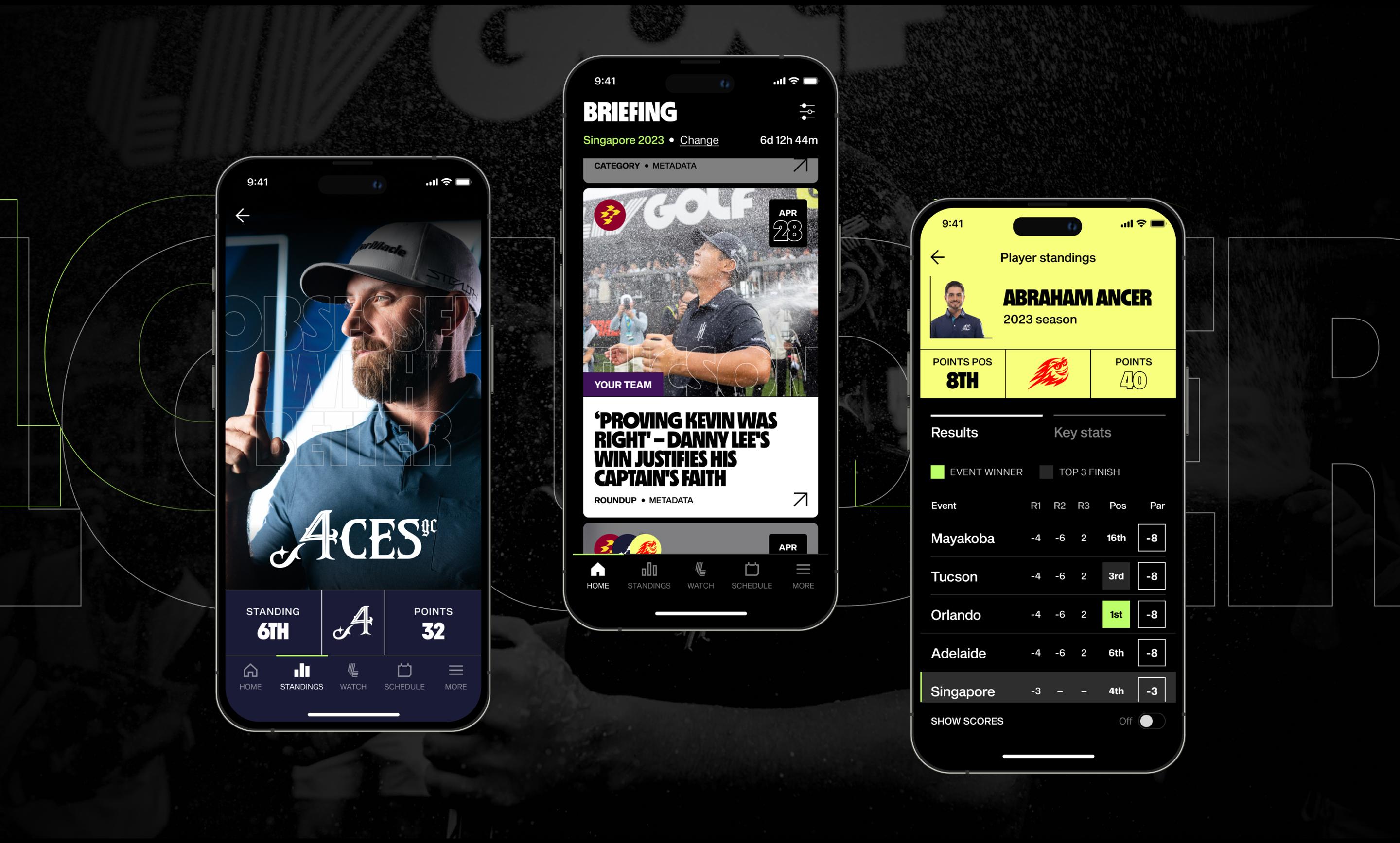 LIV Golf app