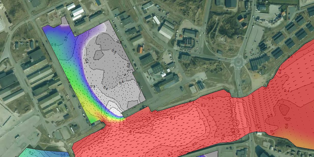 Hvide Sande Havn - Sedimentation af Nordhavn