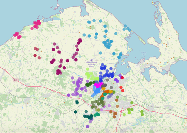 Visualisering af afløbsdata