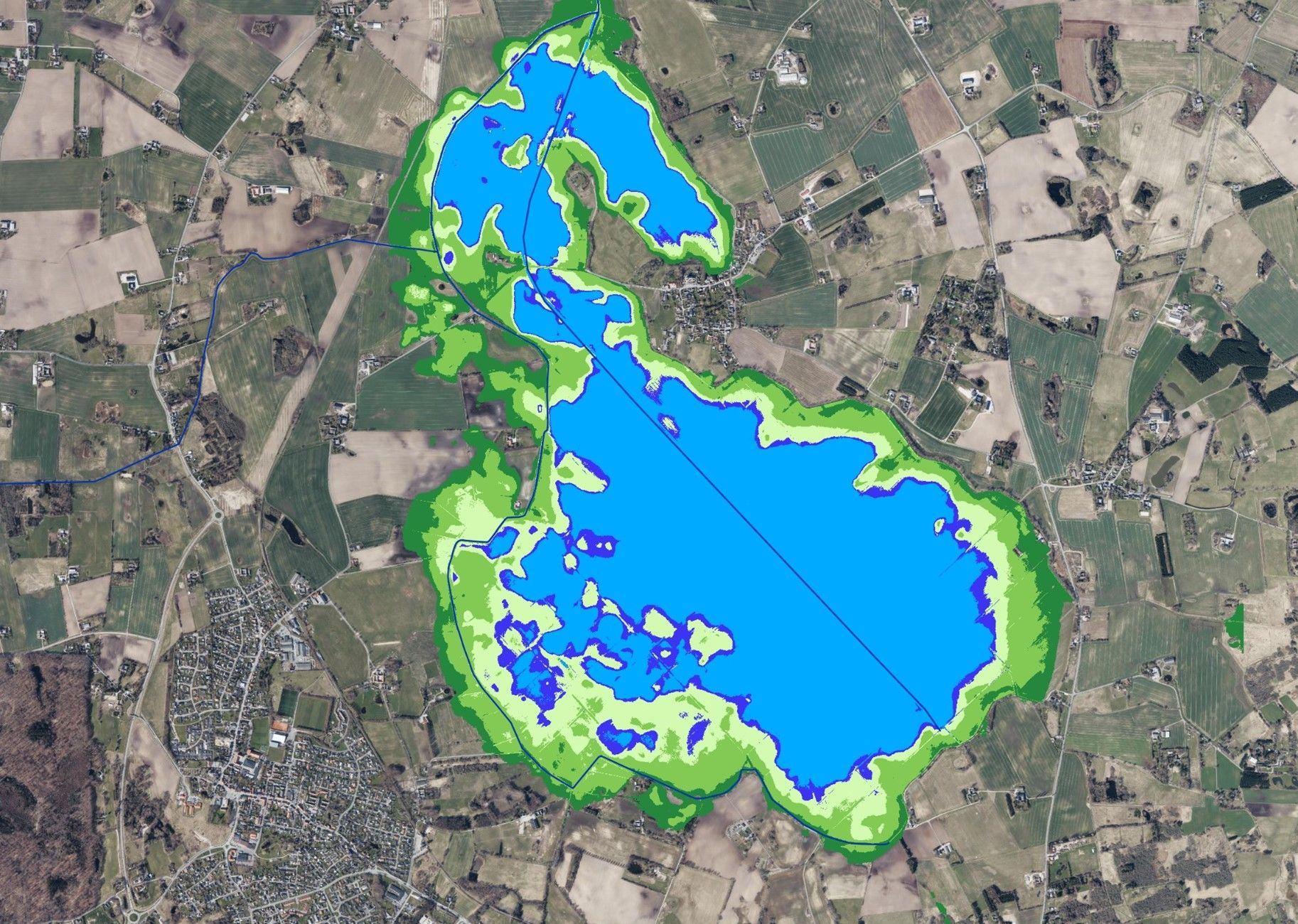 Søborg Sø, hydrologisk modellering