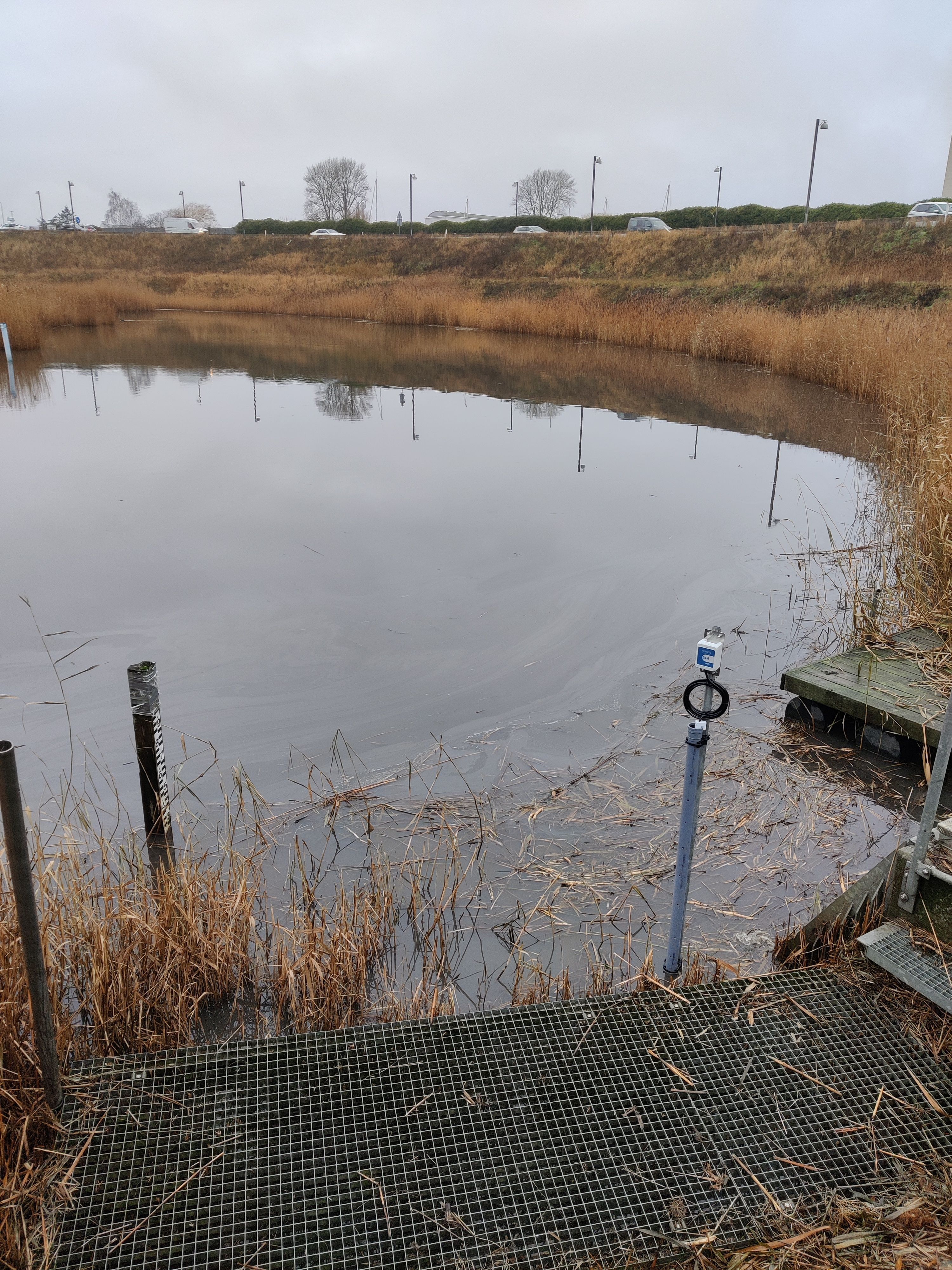 Måling af vandstand i regnvandsbassiner 