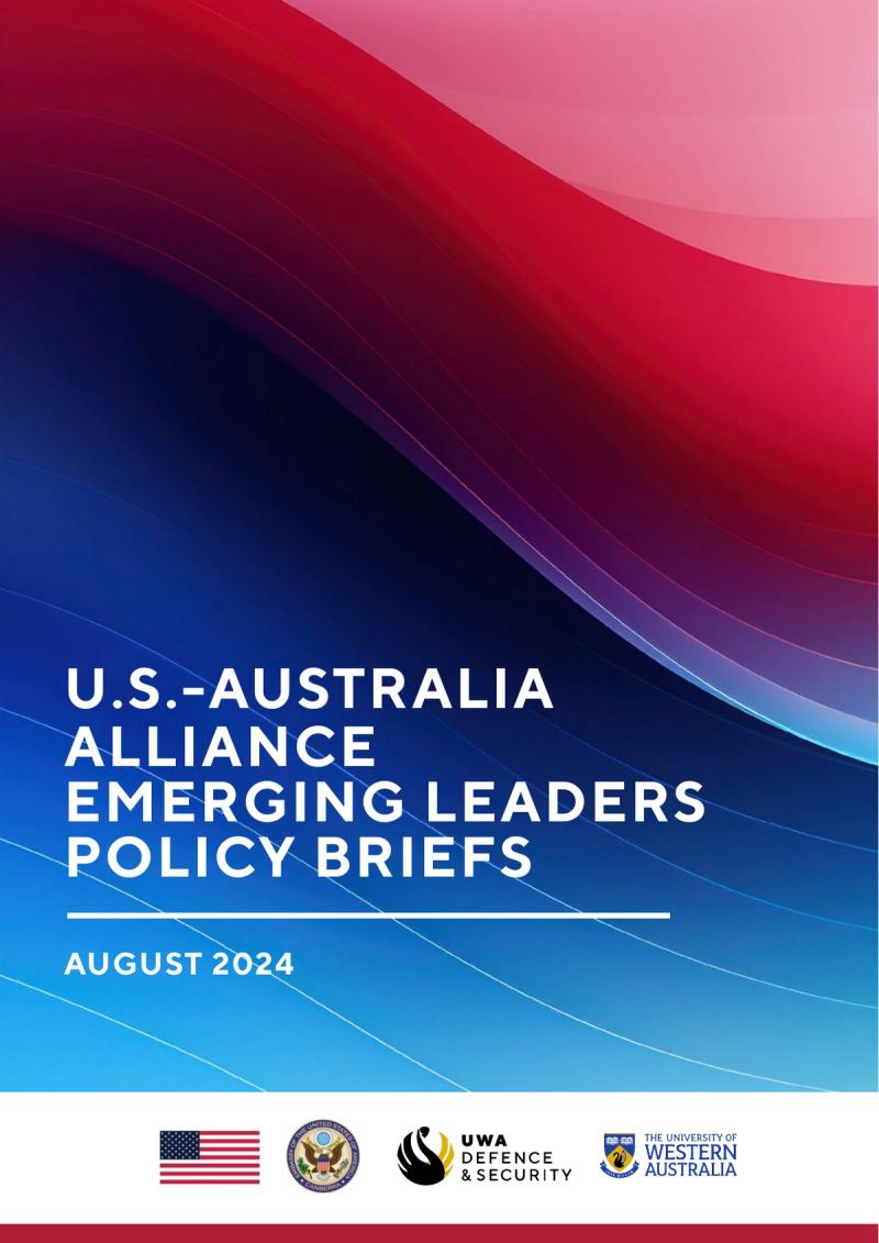 U.S.-Australia Alliance Workshop 2025 — programme cover
