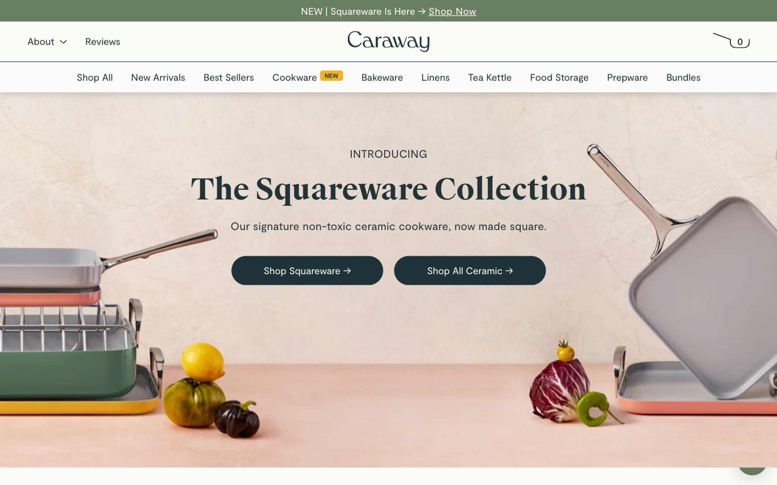 Caraway Home Home page