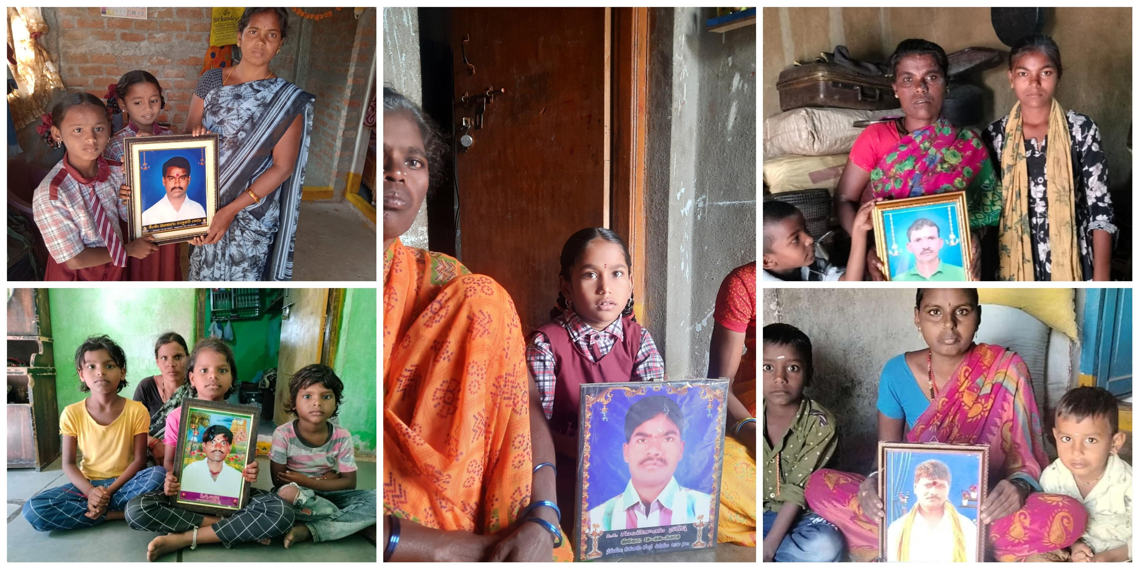 Some of Families benefitted through Subhiksha