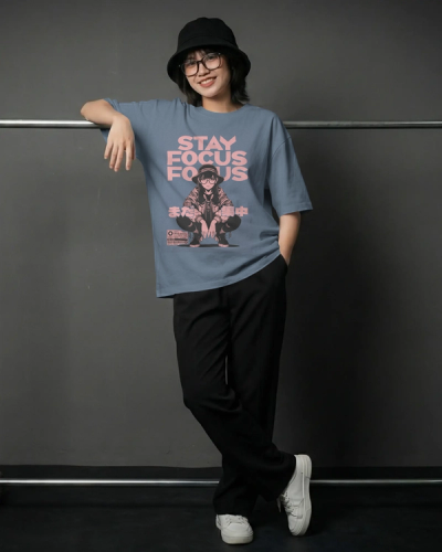 Stay Focus Anime Art - view 2