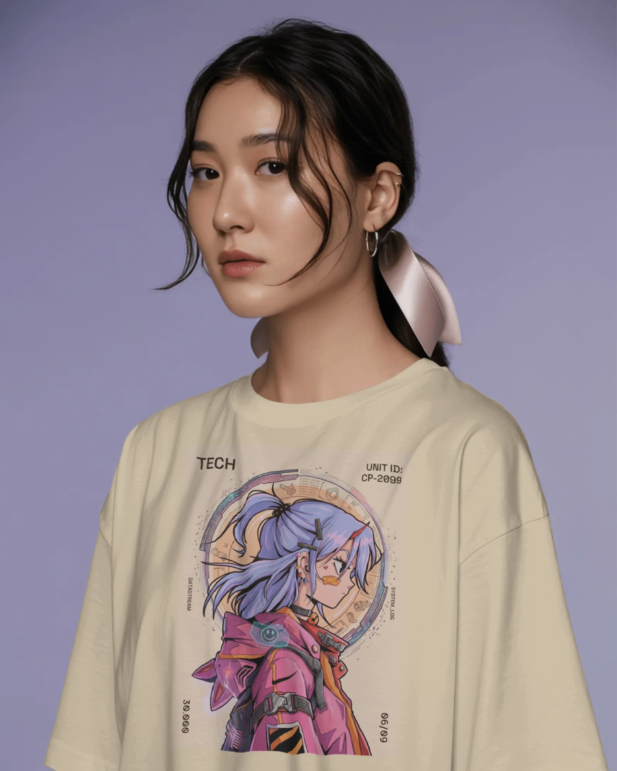 Tech Anime Girl - view 2