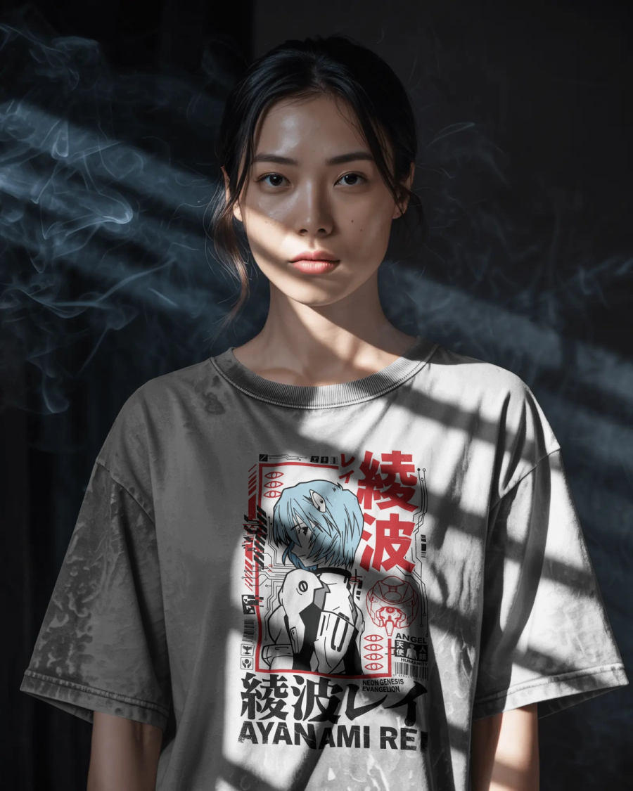 Retro Evangelion REI - view 2