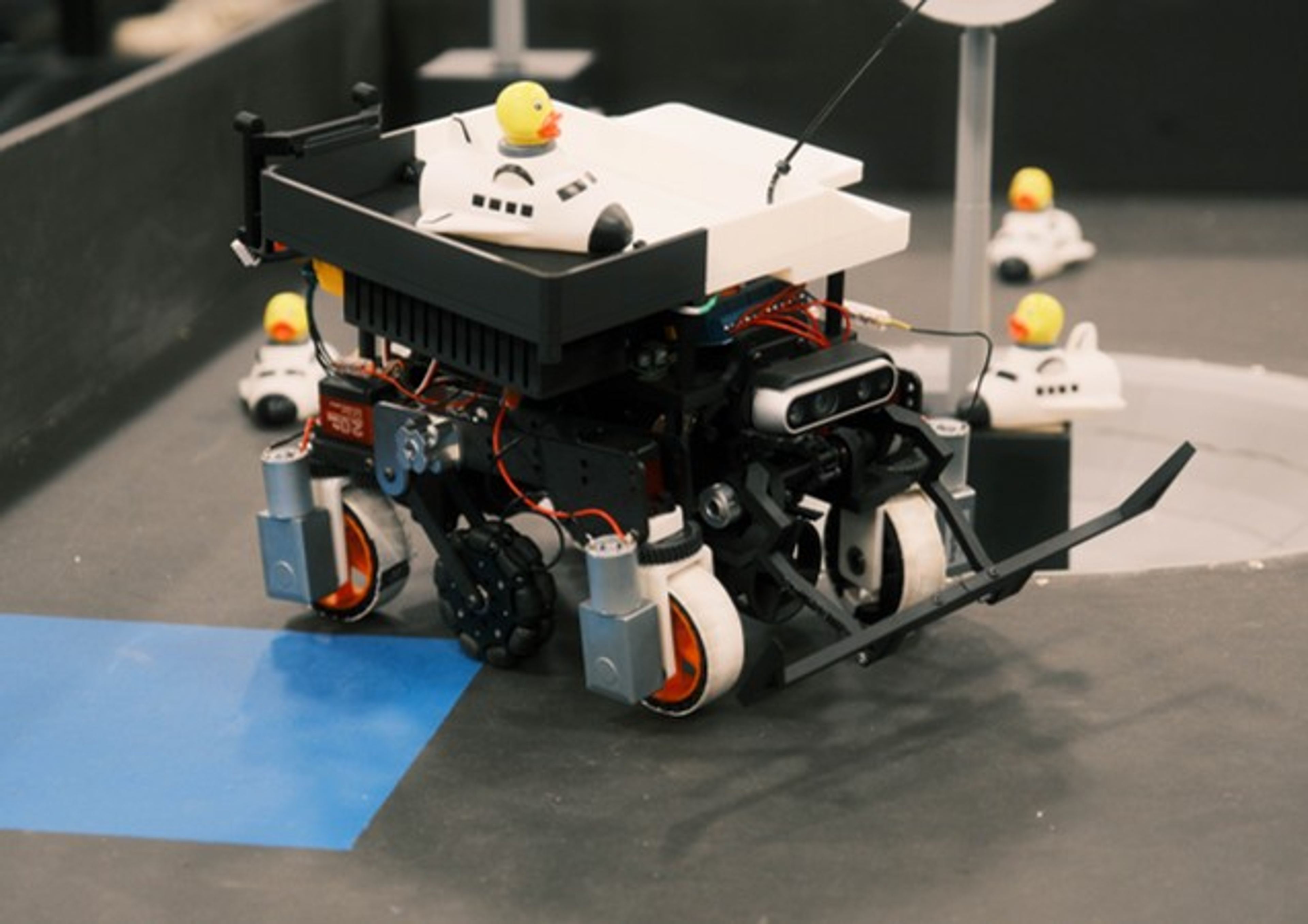 Robot on the SoutheastCon competition course