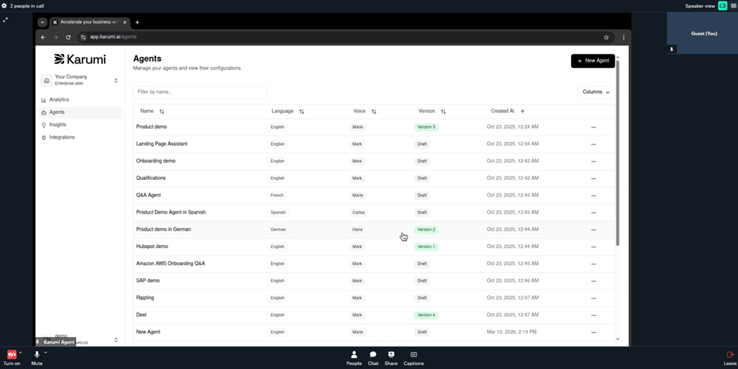 Illustration: 3. The demo is personalized in real time
