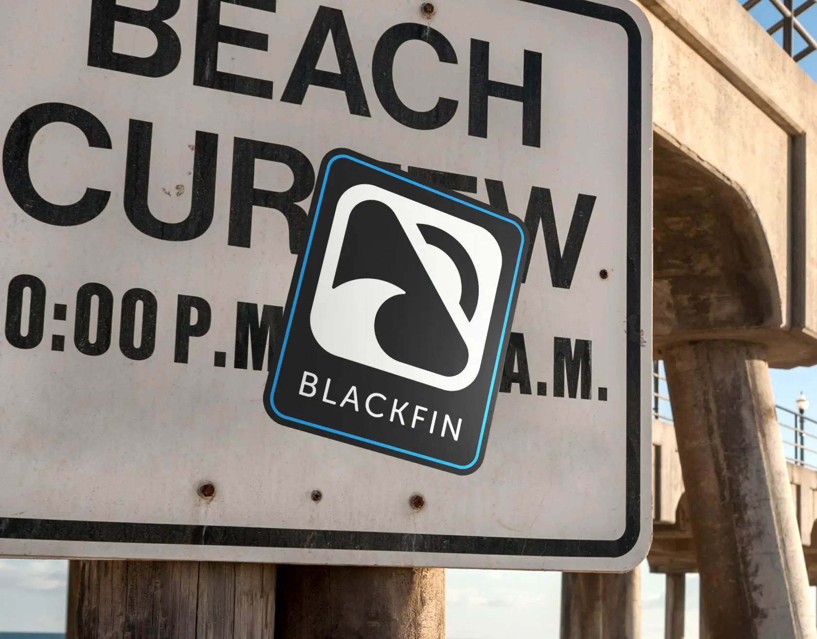 Blackfin sticker