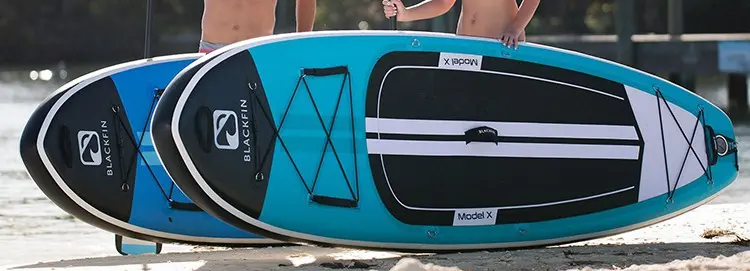 Blackfin Model X and XL paddleboard