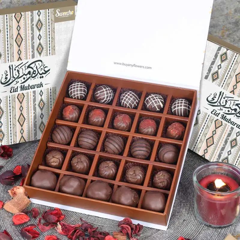 Eid Premium Chocolates By Sweecho 25 Pcs Peach thumbnail 2