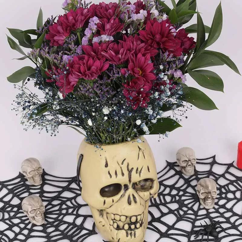 Skullful Night Flower Arrangement - Flowers gift from Buy Any Flowers Dubai in Al Quoz Industrial Area 4, Dubai, UAE - image 2