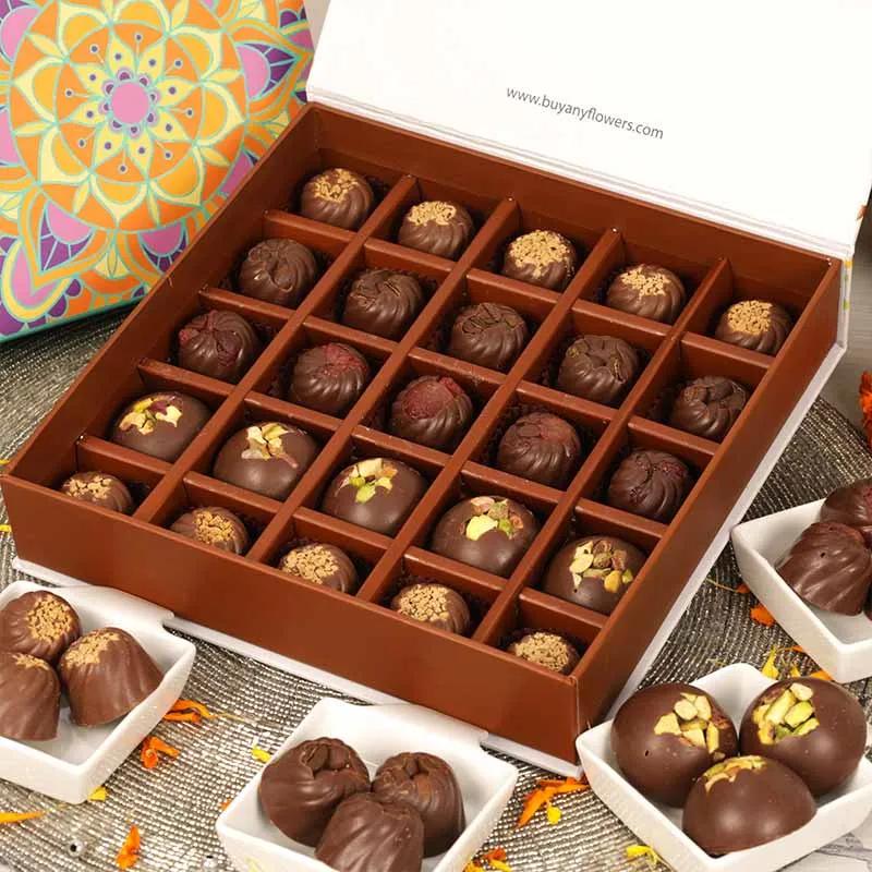 Diwali Chocolate Bajios 25 Pcs By Sweecho thumbnail 2