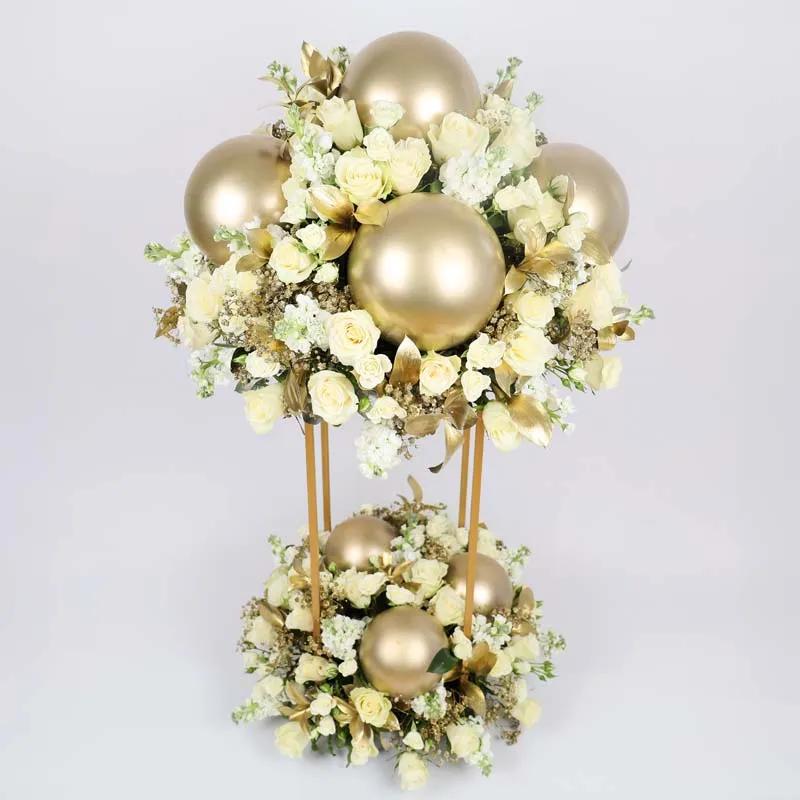 Golden Serenity Flower Stand Large thumbnail 4