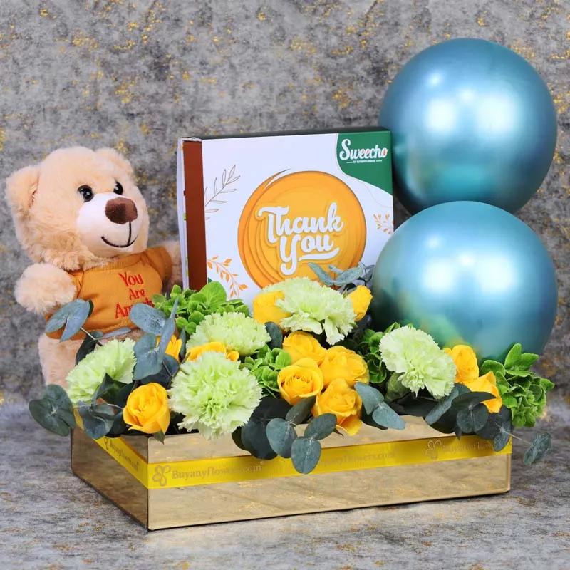 Thank You Flower Hamper thumbnail 2