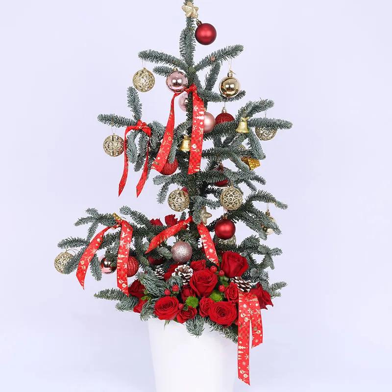 Wishes Roses and Nobilis Arrangement - Flowers gift from Buy Any Flowers Dubai in Al Quoz Industrial Area 4, Dubai, UAE - image 2