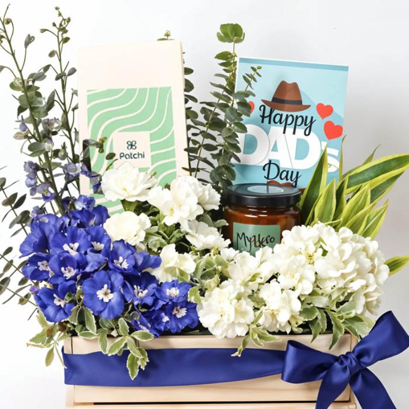 Fathers Day Flower Hamper thumbnail 3