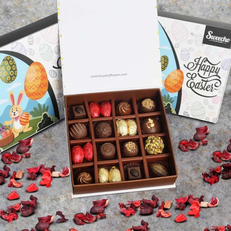 Premium Assorted Easter Chocolates 16 Pcs By Sweecho thumbnail 1