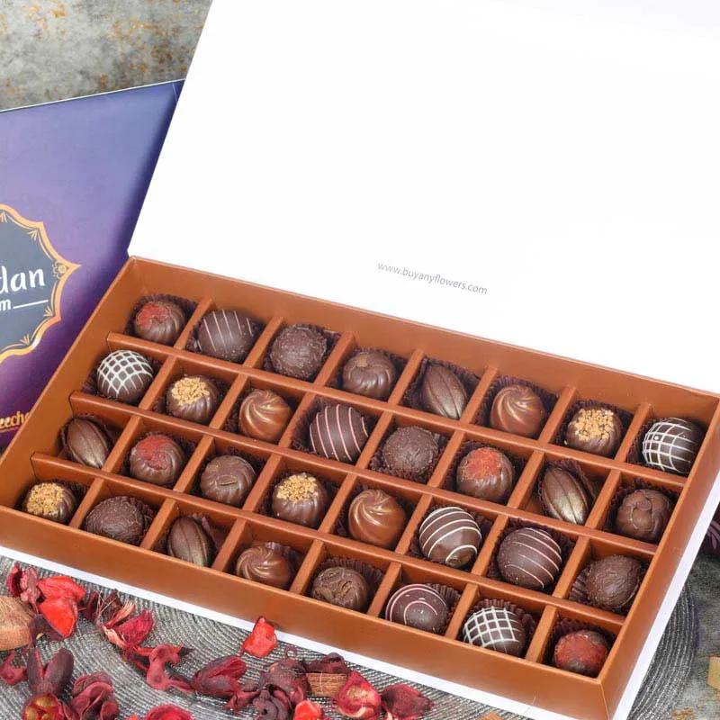 Ramadan Premium Chocolates By Sweecho 32 Pcs Blue thumbnail 2