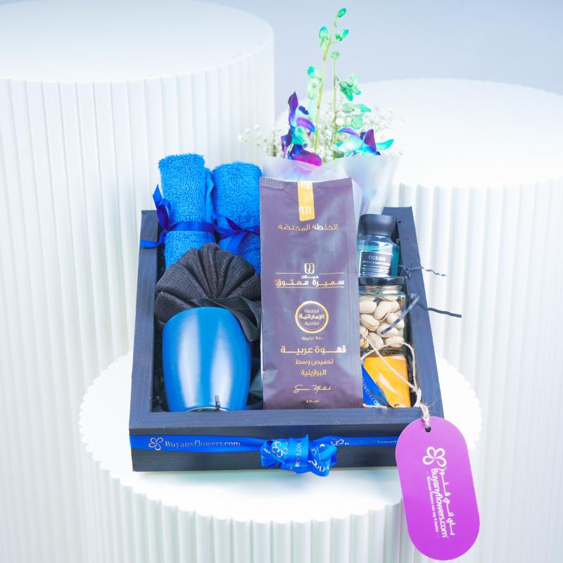 Bath and Coffee Hamper - Gift Sets gift from Buy Any Flowers Dubai in Al Quoz Industrial Area 4, Dubai, UAE