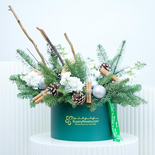 Winter Christmas Flower Box in Dubai