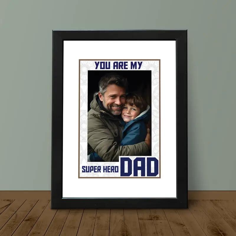 Personalised Frame and Best Dad Chocolate thumbnail 2