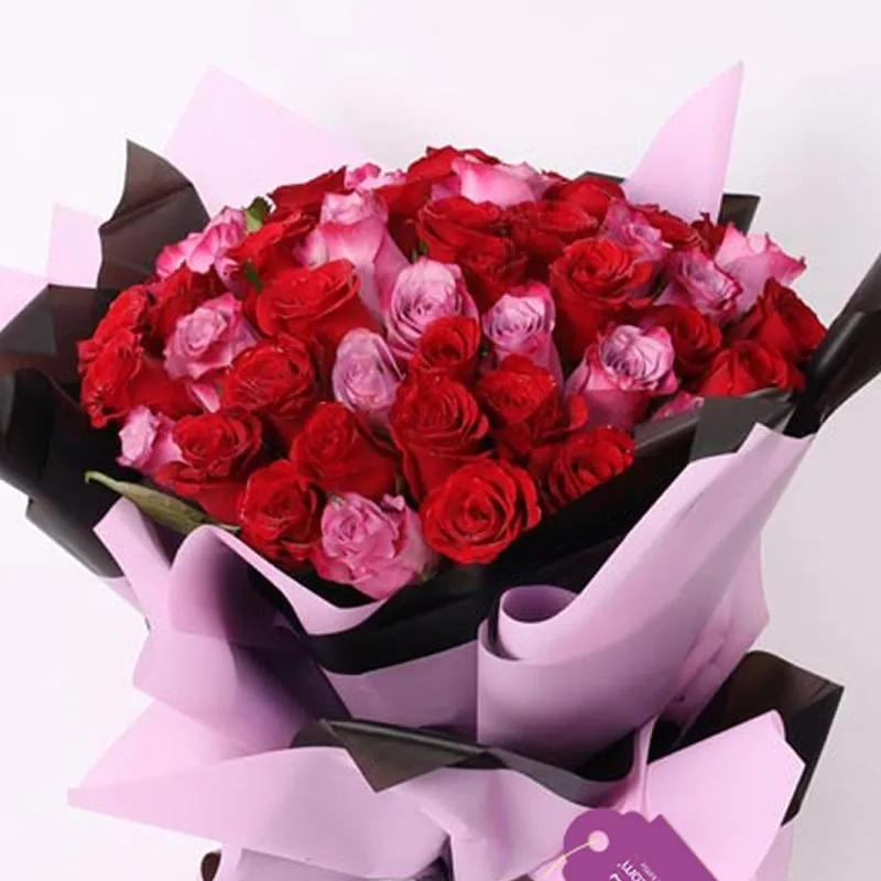 For My Queen Bouquet 51 Roses thumbnail 2