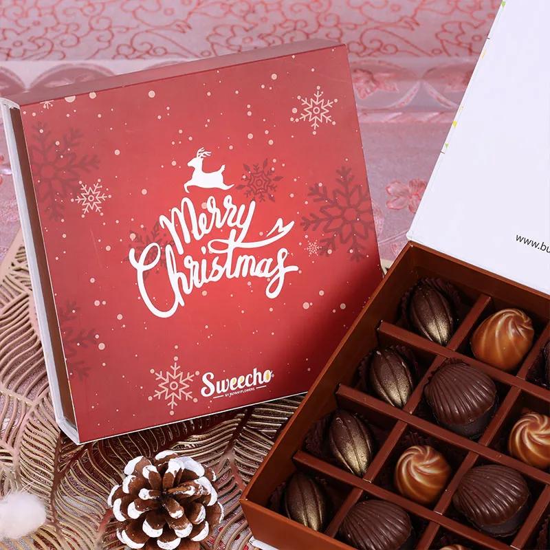 Christmas Shiny Chocolates 16 Pcs By Sweecho thumbnail 3