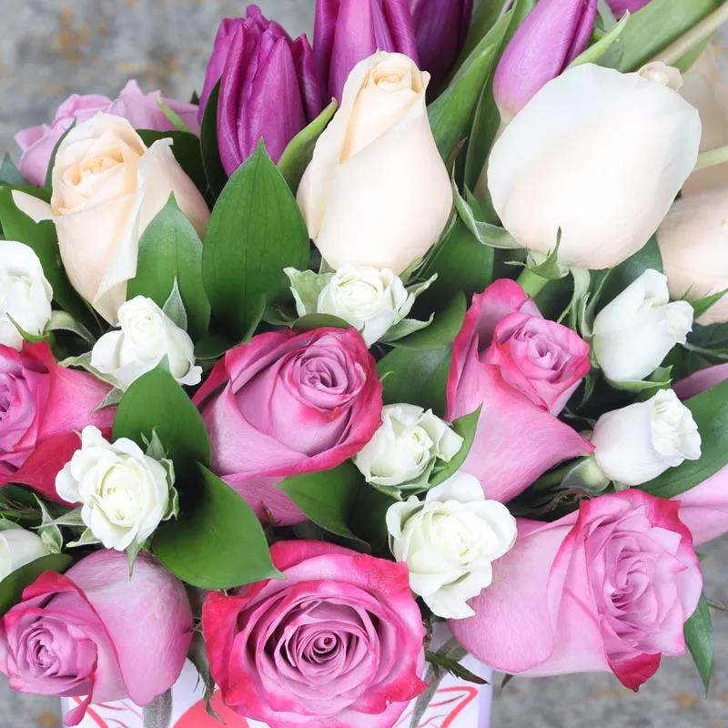 Womens Day Flowers Arrangement - Flowers gift from Buy Any Flowers Dubai in Al Quoz Industrial Area 4, Dubai, UAE - image 3
