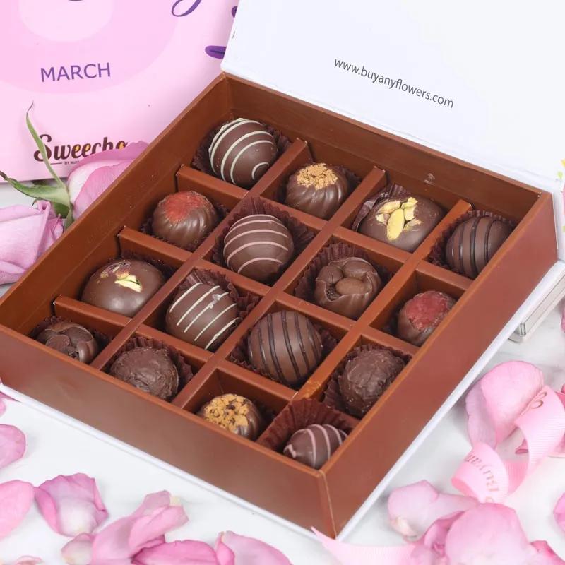 Womens Day Premium Chocolates By Sweecho 16 Pcs thumbnail 2