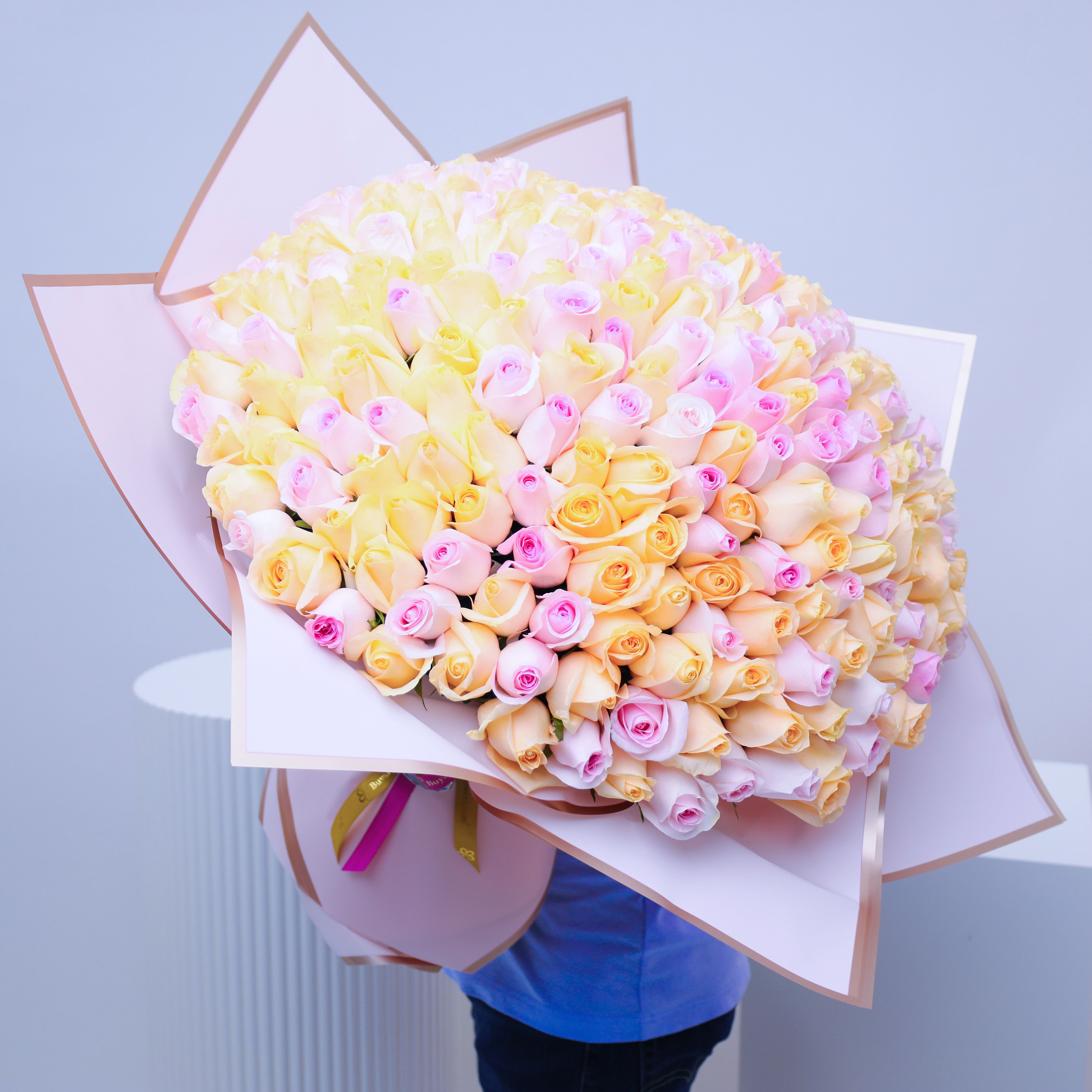 Care 251 Pink and Peach Roses thumbnail 2