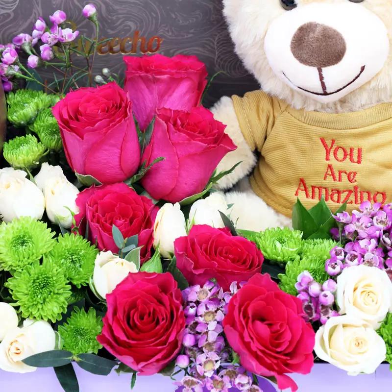 Amazing Flower Hamper thumbnail 3