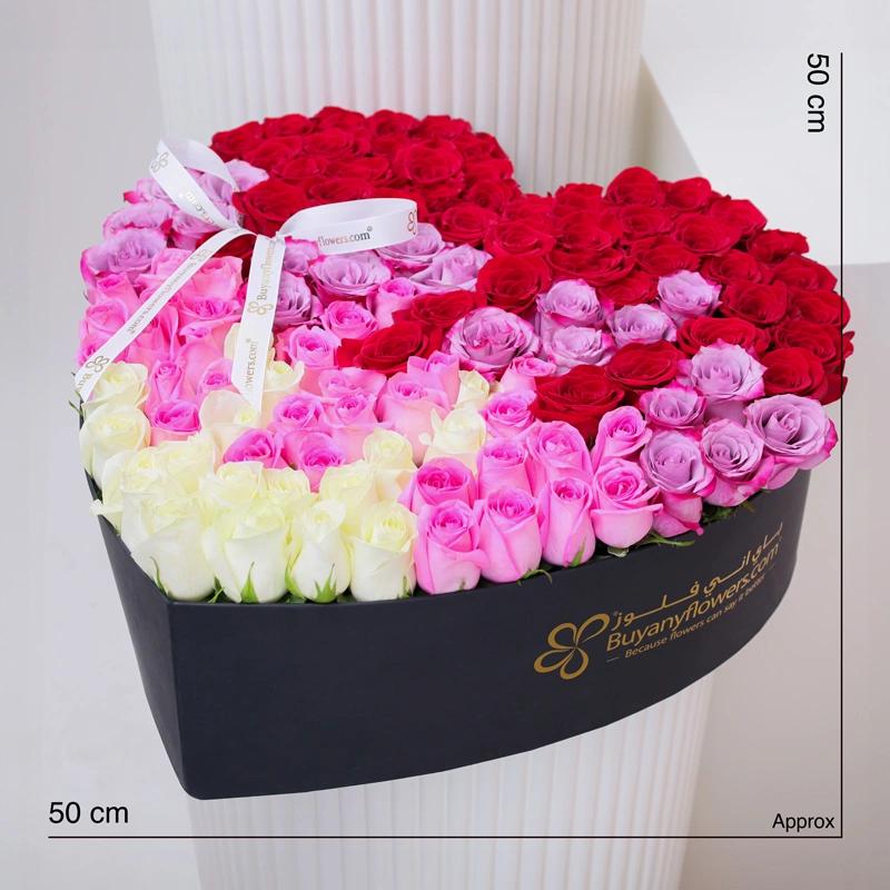 My Big Heart Mix Roses Box thumbnail 4