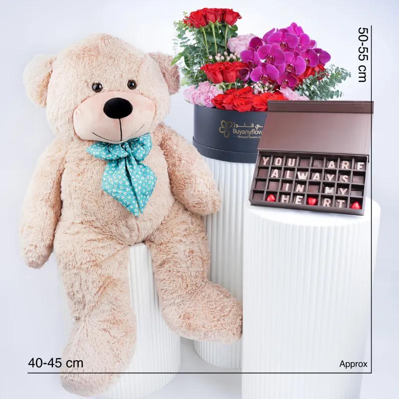 Grand Embrace Floral Box Trio - Gift Sets gift from Buy Any Flowers Dubai in Al Quoz Industrial Area 4, Dubai, UAE - image 4
