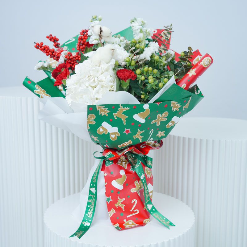 Christmas Celebration Flower Bouquet 1