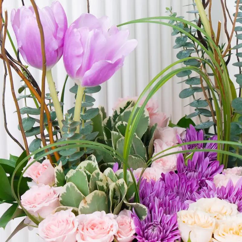 Lilac Charm Flower Arrangement - Flowers gift from Buy Any Flowers Dubai in Al Quoz Industrial Area 4, Dubai, UAE - image 2
