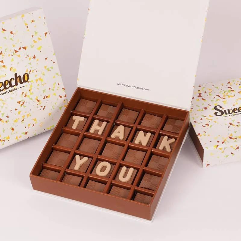 Thank You Chocolates By Sweecho - Chocolates gift from Buy Any Flowers Dubai in Al Quoz Industrial Area 4, Dubai, UAE - image 2