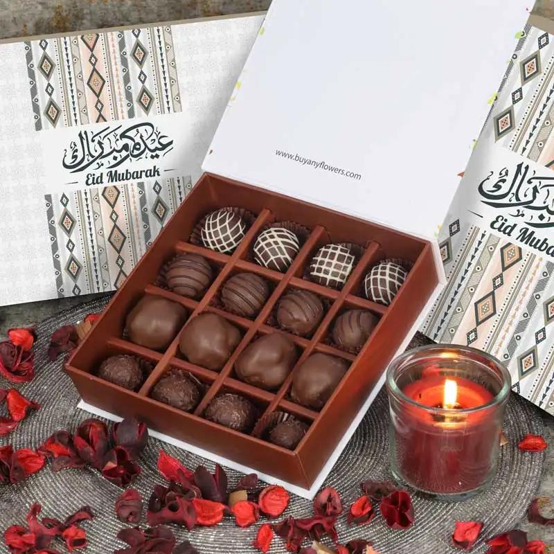 Eid Chocolate Truffles By Sweecho 16 Pcs thumbnail 1