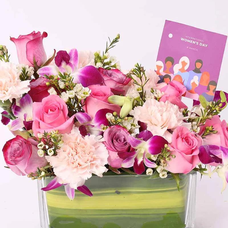 Womens Day Floral Arrangement thumbnail 2
