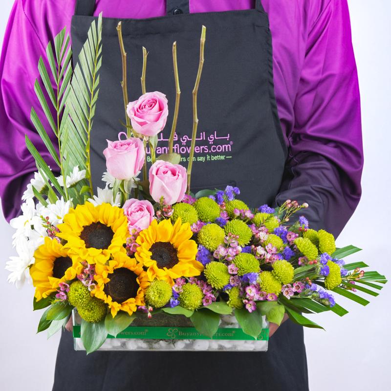 Sunlit Harmony - Flowers gift from Buy Any Flowers Dubai in Al Quoz Industrial Area 4, Dubai, UAE - image 3