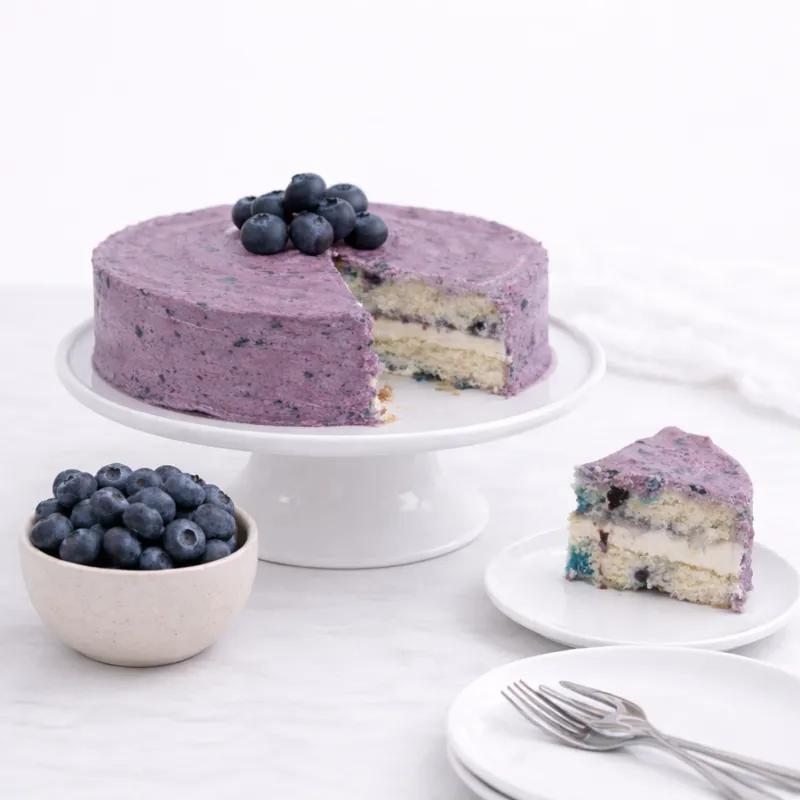 Blueberry Flavour Cake 4 Portion - Cakes gift from Buy Any Flowers Dubai in Al Quoz Industrial Area 4, Dubai, UAE - image 2