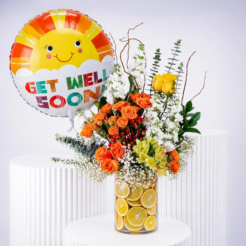 Citrus Glow Get Well Soon Duo - Gift Sets gift from Buy Any Flowers Dubai in Al Quoz Industrial Area 4, Dubai, UAE