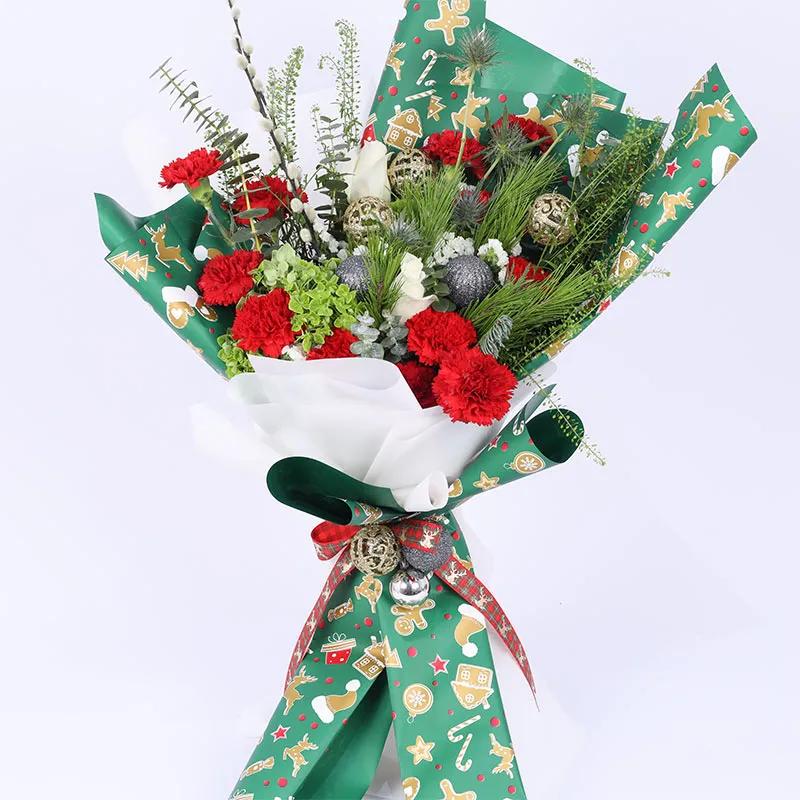Merry Christmas Flower Bouquet thumbnail 2