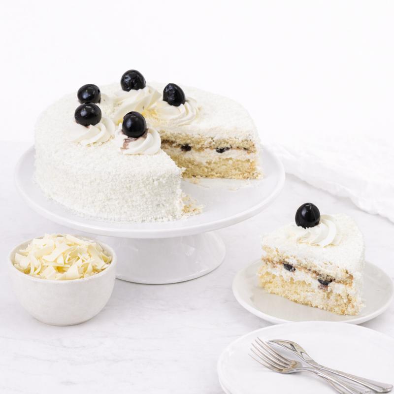 Delicious White Forest Cake 4 Portion - Cakes gift from Buy Any Flowers Dubai in Al Quoz Industrial Area 4, Dubai, UAE - image 3