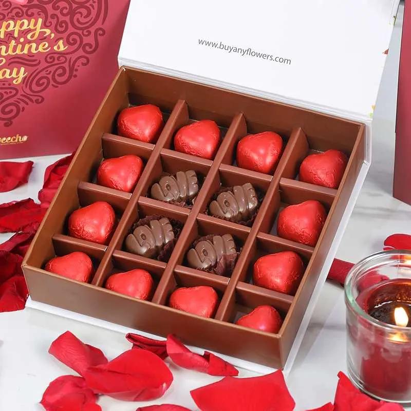 Valentine Love Chocolates By Sweecho 16 Pcs thumbnail 2