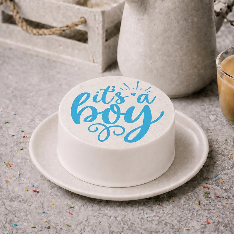 It's A Boy Bento Cake in Dubai